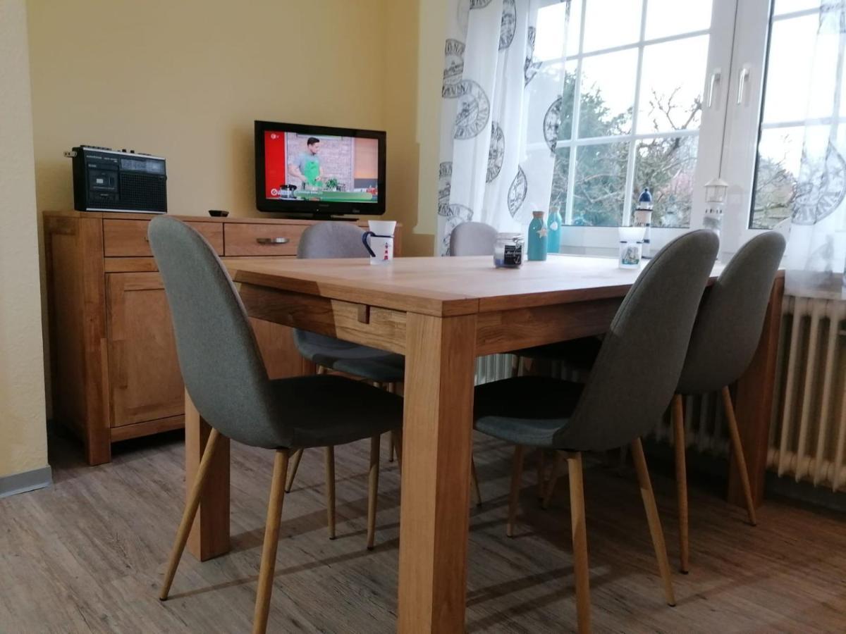 Ferienwohnung an der Strandstrasse Norddeich  Exterior foto