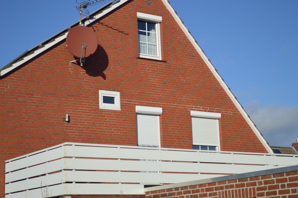 Ferienwohnung an der Strandstrasse Norddeich  Exterior foto