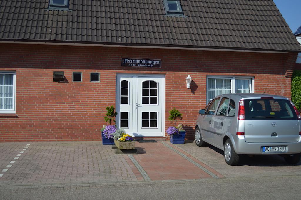 Ferienwohnung an der Strandstrasse Norddeich  Exterior foto